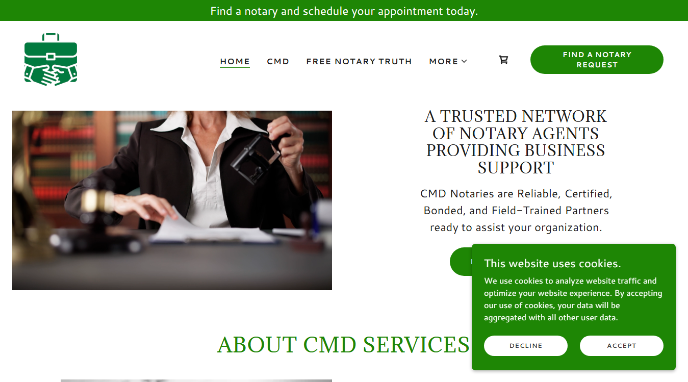 Website screenshot for Close MO Deals